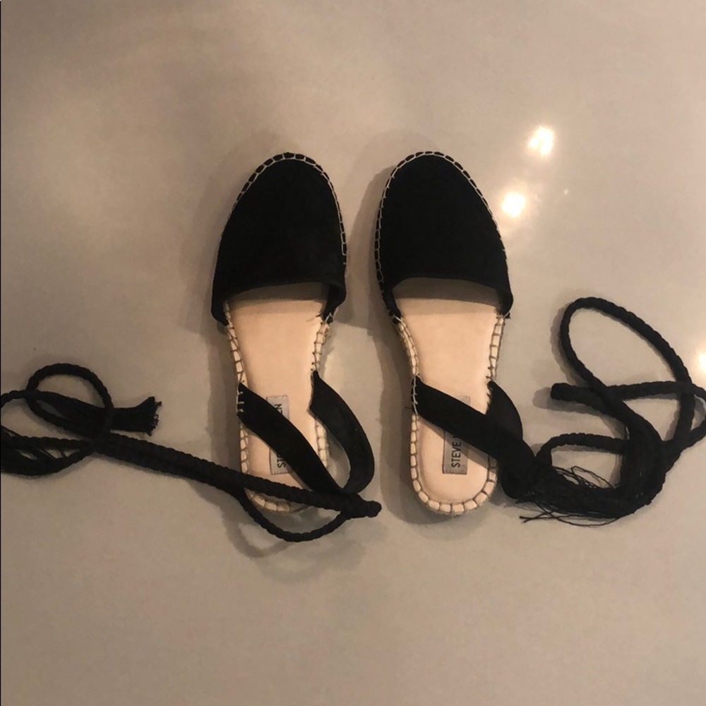 steve madden ankle tie espadrilles